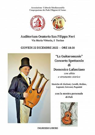 Concerto spettacolo di domenico lafasciano e la sua antica lyre-guitare